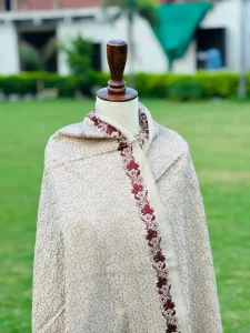 kashmiri knitted shawl for women