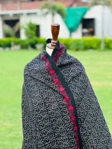kashmiri knitted shawl for women